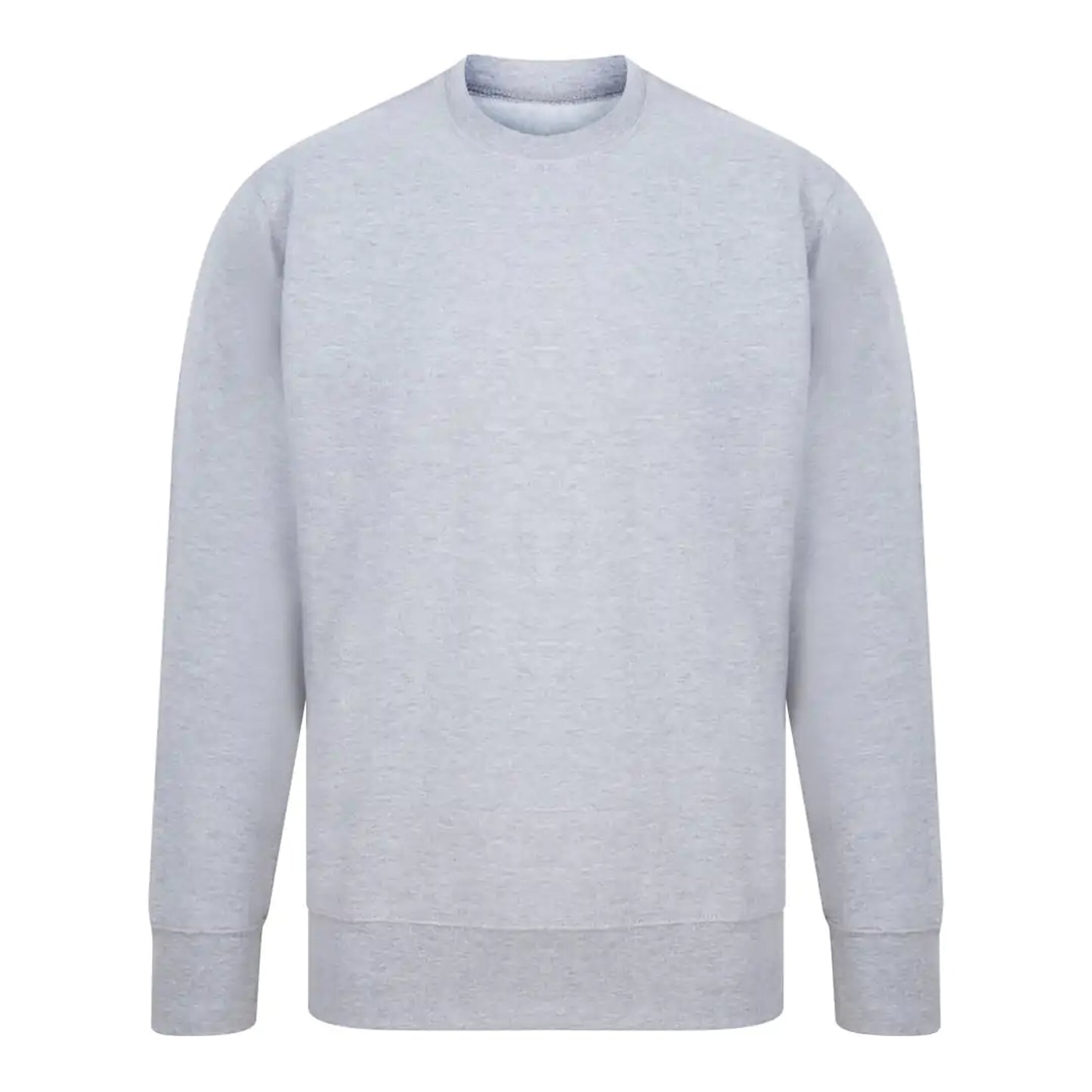 Heather Marl - Front - Mantis Unisex Adult Essential Marl Sweatshirt