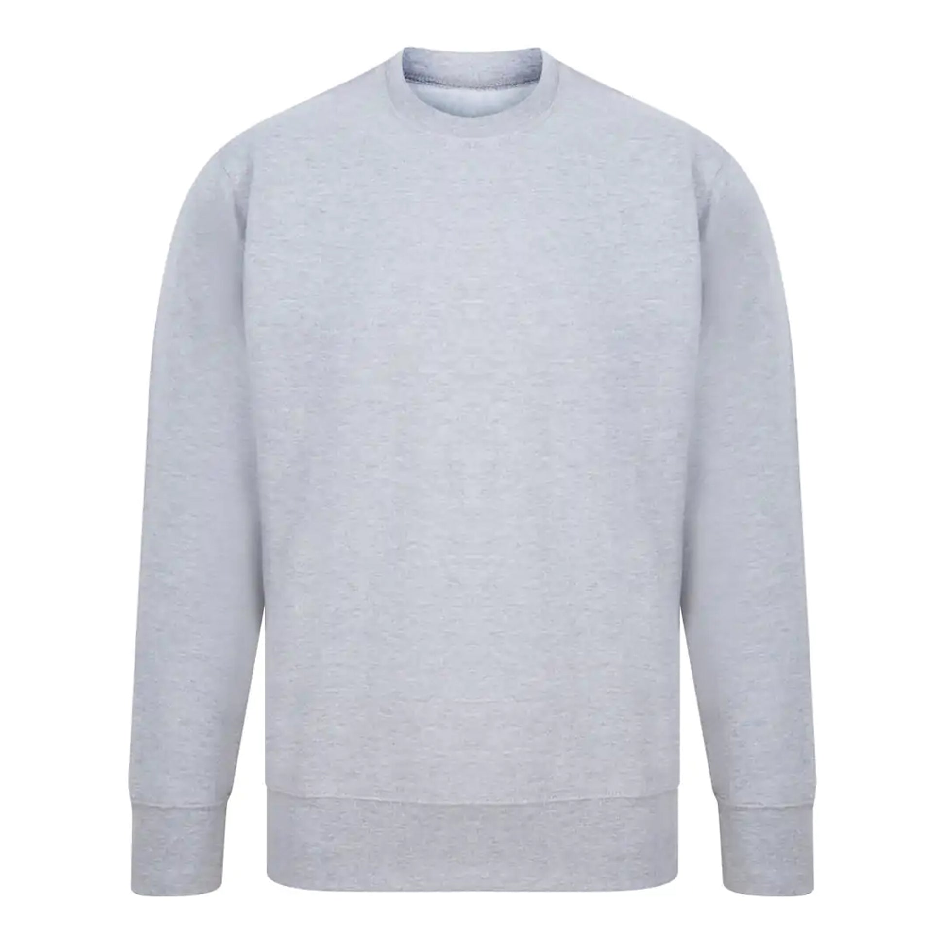 Heather Marl - Front - Mantis Unisex Adult Essential Marl Sweatshirt