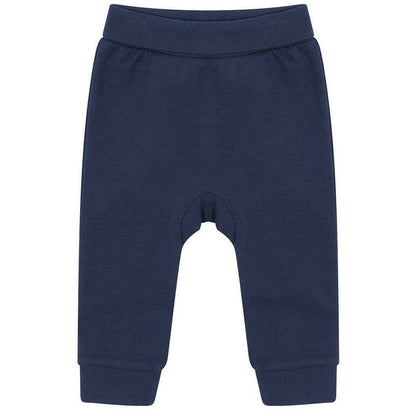 Navy - Front - Larkwood Childrens-Kids Sustainable Jogging Bottoms