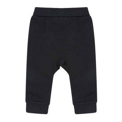 Black - Front - Larkwood Childrens-Kids Sustainable Jogging Bottoms