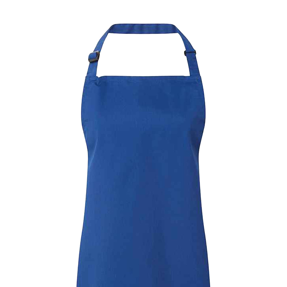 Royal Blue - Back - Premier Unisex Adult Colours Full Apron