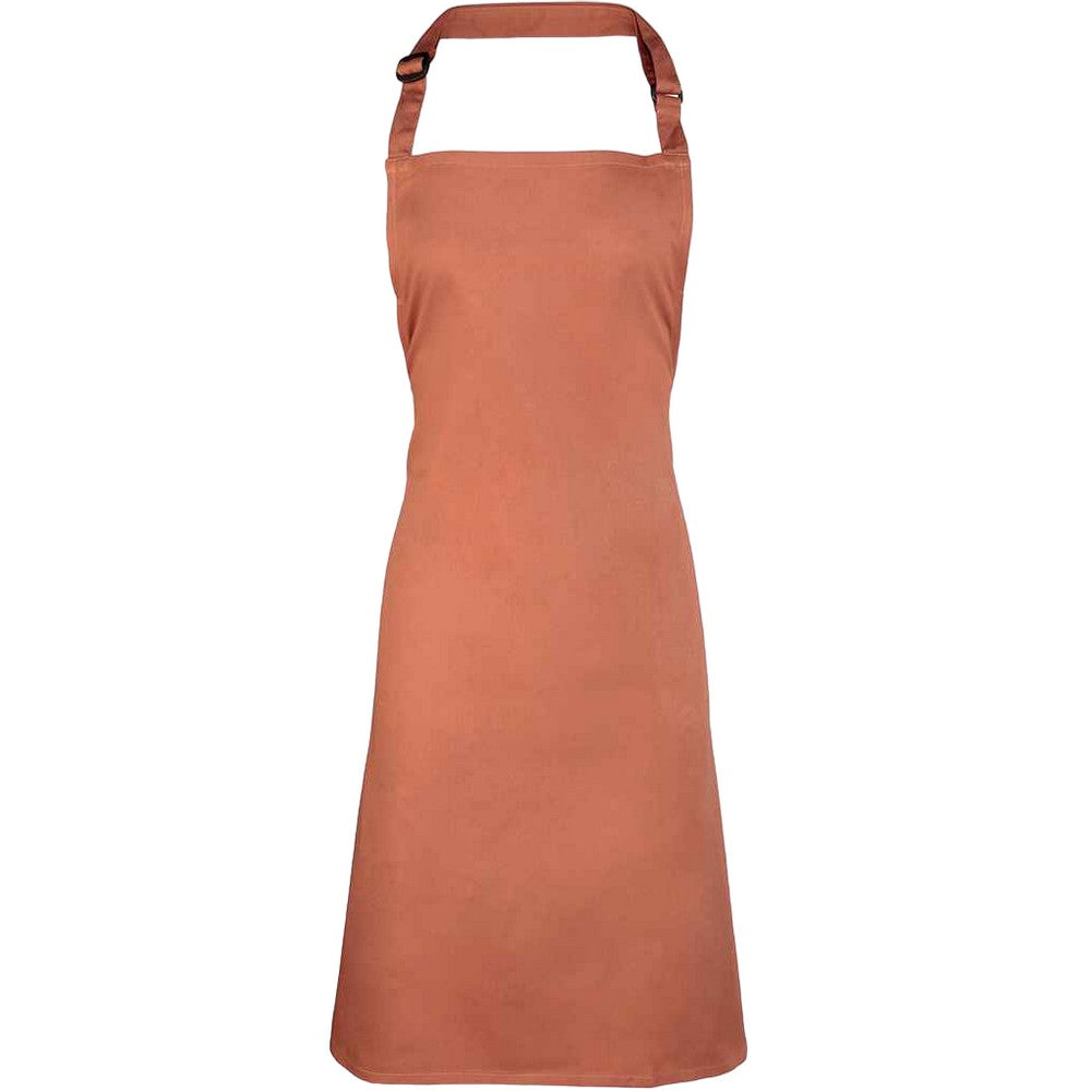 Chestnut - Front - Premier Unisex Adult Colours Full Apron