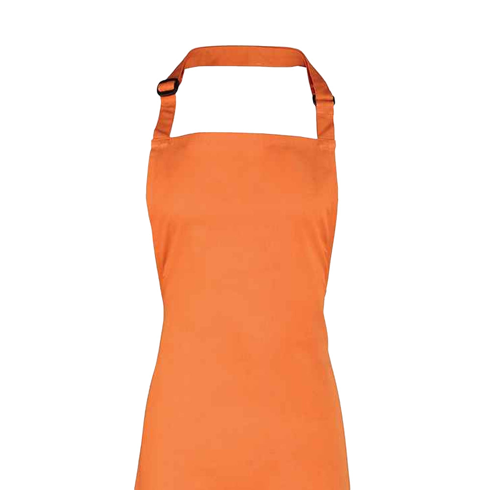 Terracotta - Back - Premier Unisex Adult Colours Full Apron