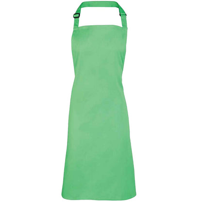 Apple Green - Front - Premier Unisex Adult Colours Full Apron