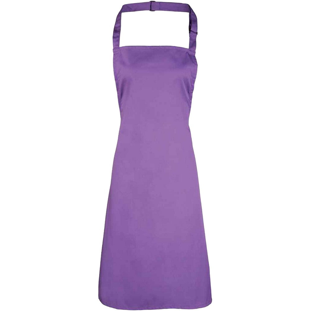 Rich Violet - Front - Premier Unisex Adult Colours Full Apron