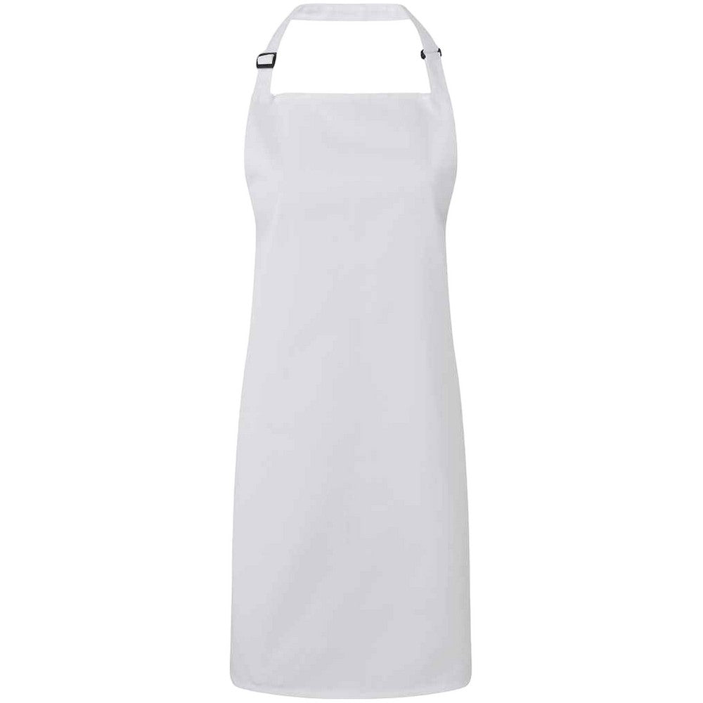 White - Front - Premier Unisex Adult Colours Full Apron