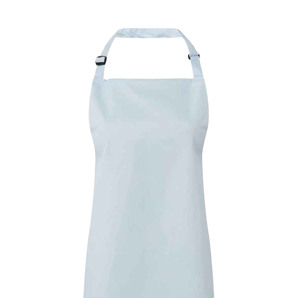Light Blue - Back - Premier Unisex Adult Colours Full Apron