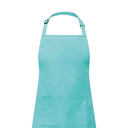 Duck Egg - Back - Premier Unisex Adult Colours Pocket Full Apron
