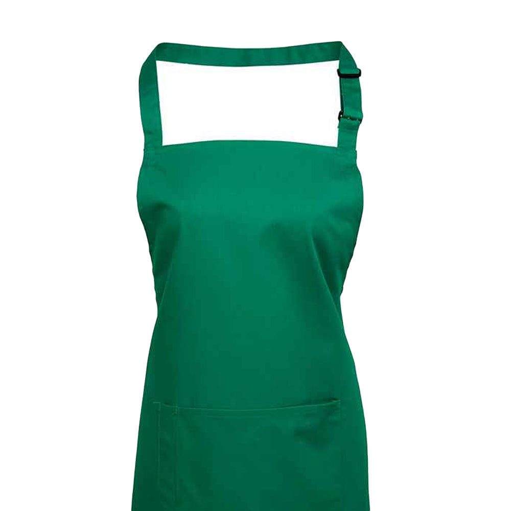 Emerald - Back - Premier Unisex Adult Colours Pocket Full Apron