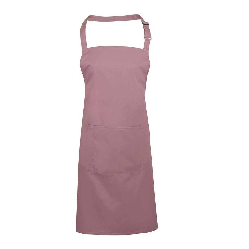 Rose - Front - Premier Unisex Adult Colours Pocket Full Apron