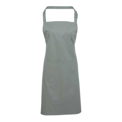 Sage - Front - Premier Unisex Adult Colours Pocket Full Apron