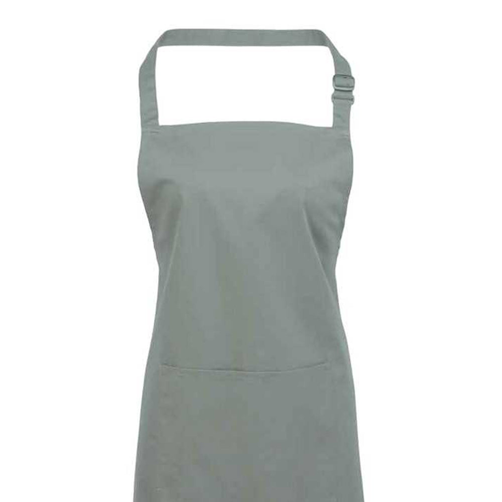 Sage - Back - Premier Unisex Adult Colours Pocket Full Apron