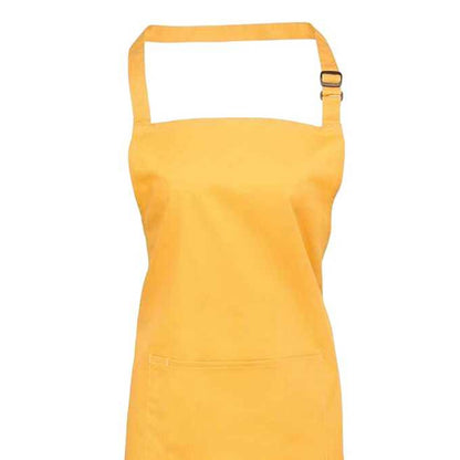 Sunflower - Back - Premier Unisex Adult Colours Pocket Full Apron