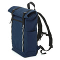 French Navy - Side - Quadra Urban Commute Roll Top Backpack
