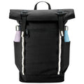 Black - Front - Quadra Urban Commute Roll Top Backpack