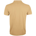 Sand - Side - SOLs Mens Prime Pique Plain Short Sleeve Polo Shirt