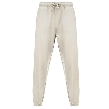 Light Stone - Front - SF Unisex Adult Sustainable Cuffed Jogging Bottoms