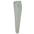Heather Grey - Side - SF Unisex Adult Sustainable Cuffed Jogging Bottoms