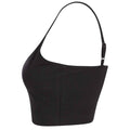 Black - Lifestyle - SF Womens-Ladies Sustainable Cropped Camisole