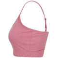 Dusky Pink - Back - SF Womens-Ladies Sustainable Cropped Camisole