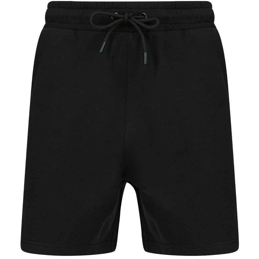 Black - Front - SF Unisex Adult Sustainable Sweat Shorts