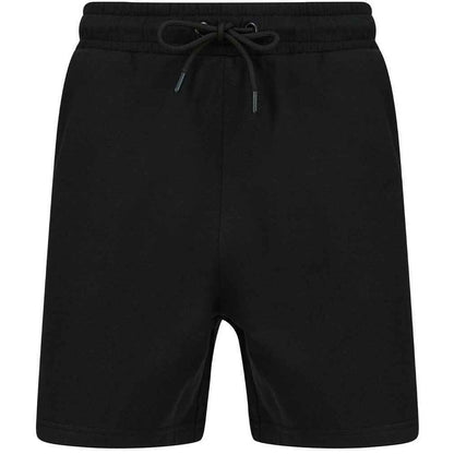Black - Front - SF Unisex Adult Sustainable Sweat Shorts