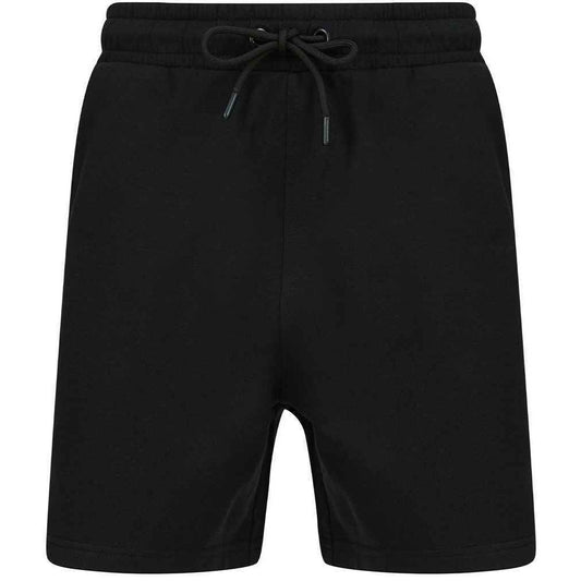 Black - Front - SF Unisex Adult Sustainable Sweat Shorts