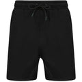 Black - Front - SF Unisex Adult Sustainable Sweat Shorts