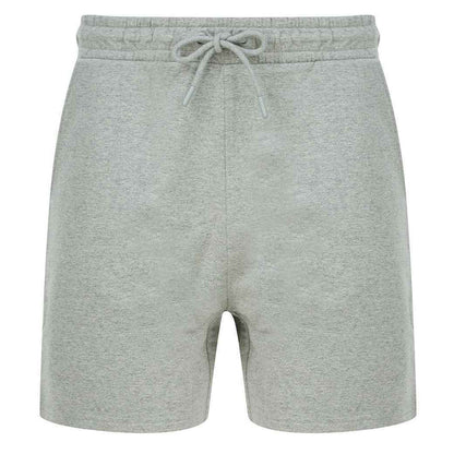 Heather Grey - Front - SF Unisex Adult Sustainable Sweat Shorts