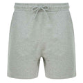 Heather Grey - Front - SF Unisex Adult Sustainable Sweat Shorts