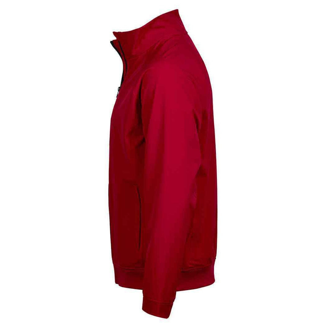 Red - Back - Tee Jays Unisex Adult Club Jacket