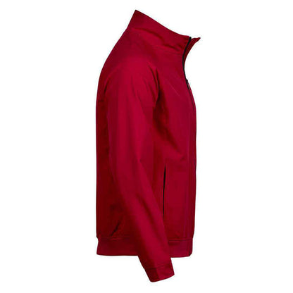 Red - Side - Tee Jays Unisex Adult Club Jacket