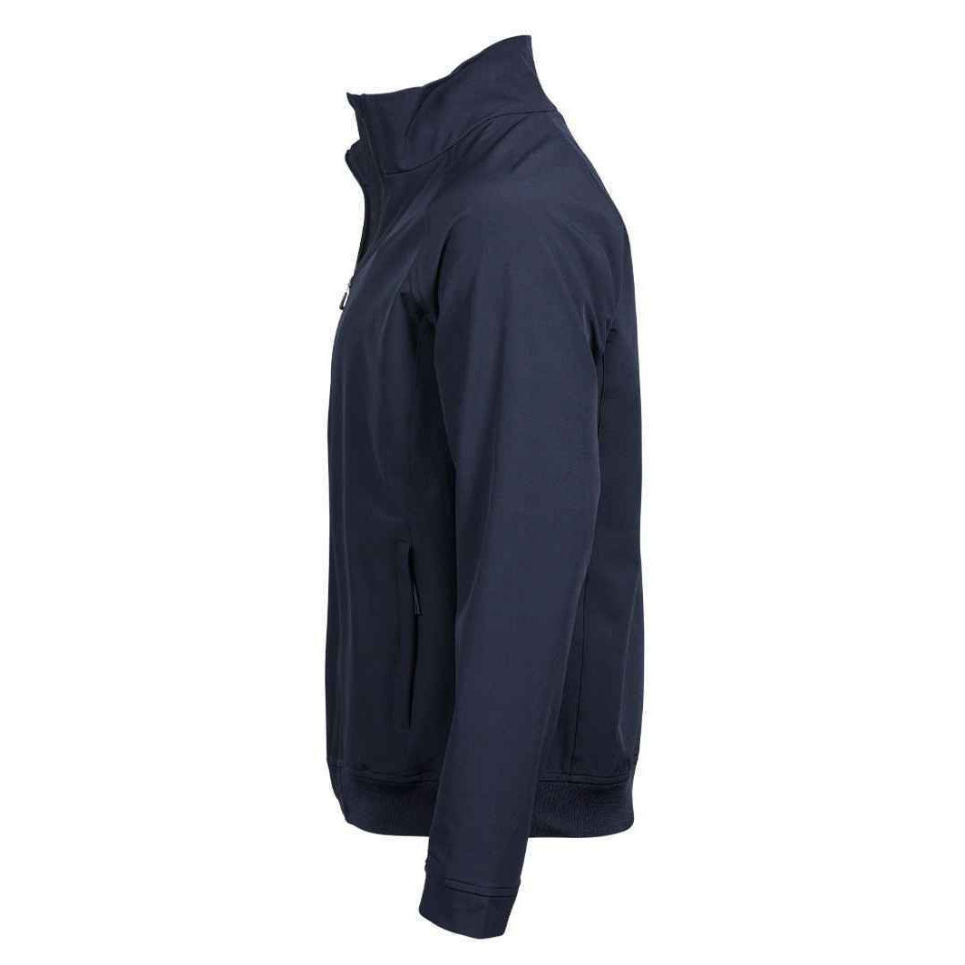 Navy - Side - Tee Jays Unisex Adult Club Jacket