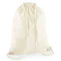Natural - Front - Westford Mill Recycled Cotton Drawstring Bag