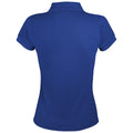 Royal Blue - Back - SOLs Womens-Ladies Prime Pique Polo Shirt
