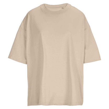 Linen - Front - SOLS Womens-Ladies Boxy Organic Oversized T-Shirt