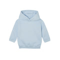 Dusty Blue - Front - Babybugz Baby Essential Hoodie
