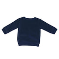 Navy - Front - Babybugz Baby Essential Sweatshirt