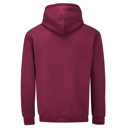 Burgundy - Back - Mantis Unisex Adult Essential Hoodie
