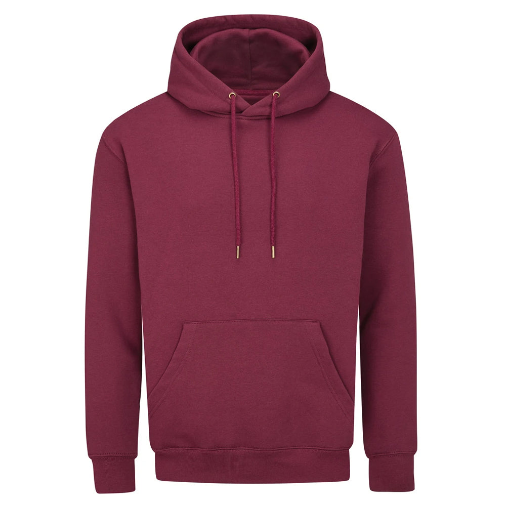 Burgundy - Front - Mantis Unisex Adult Essential Hoodie