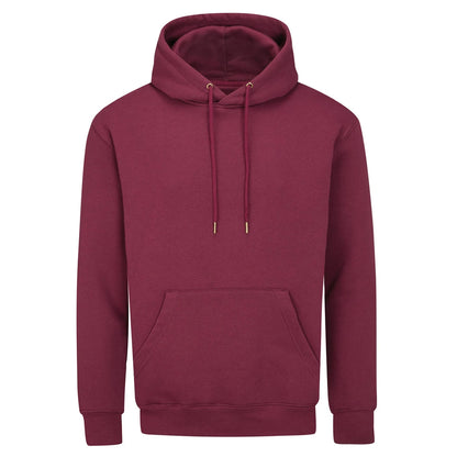 Burgundy - Front - Mantis Unisex Adult Essential Hoodie