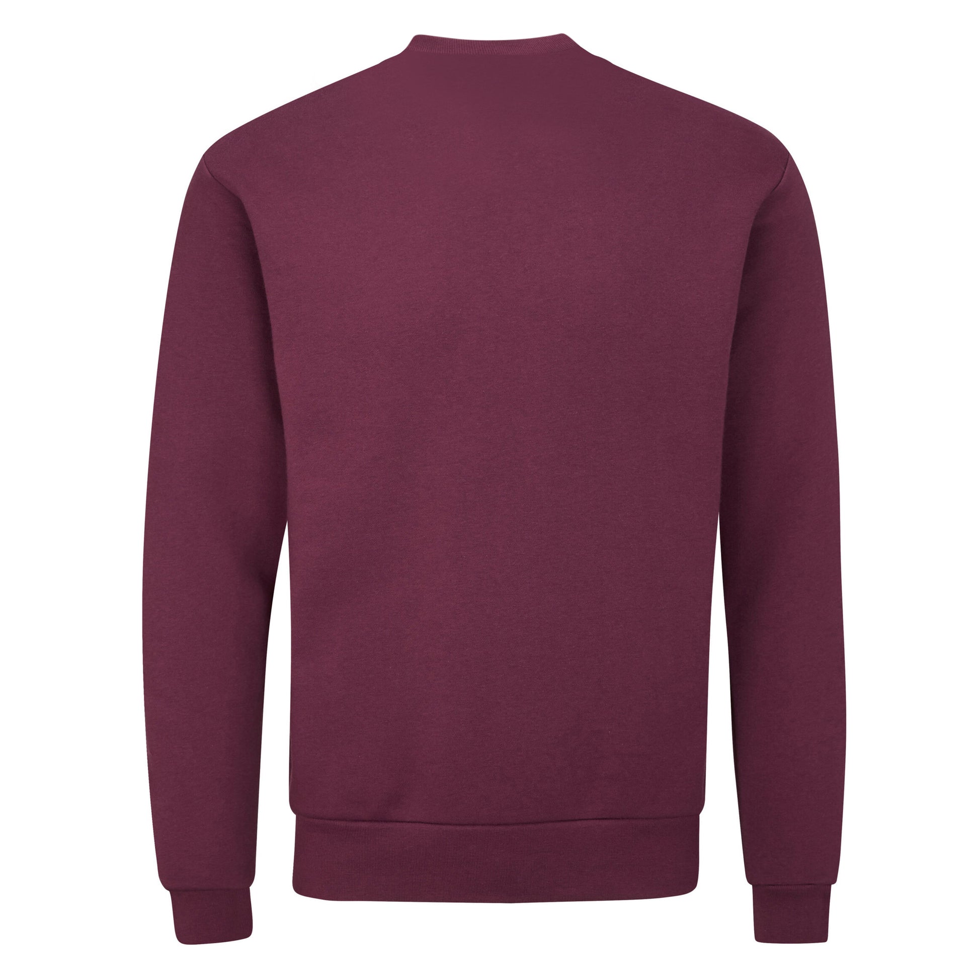 Burgundy - Back - Mantis Unisex Adult Essential Sweatshirt