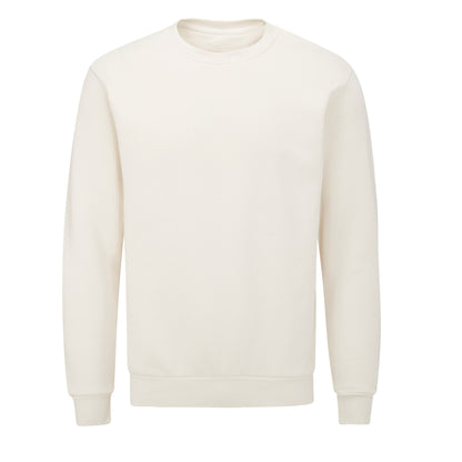 Natural - Front - Mantis Unisex Adult Essential Sweatshirt