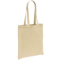 Natural - Front - Brand Lab Cotton Long Handle Shopper Bag