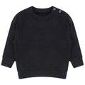 Black - Front - Larkwood Childrens-Kids Sustainable Sweatshirt