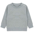 Heather Grey - Front - Larkwood Childrens-Kids Sustainable Sweatshirt