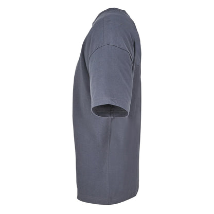 Mouse Grey - Side - SOLS Mens Boxy Organic Oversized T-Shirt