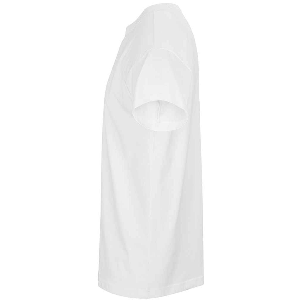 White - Back - SOLS Mens Boxy Organic Oversized T-Shirt