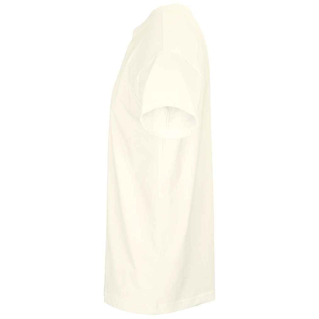 Off White - Back - SOLS Mens Boxy Organic Oversized T-Shirt