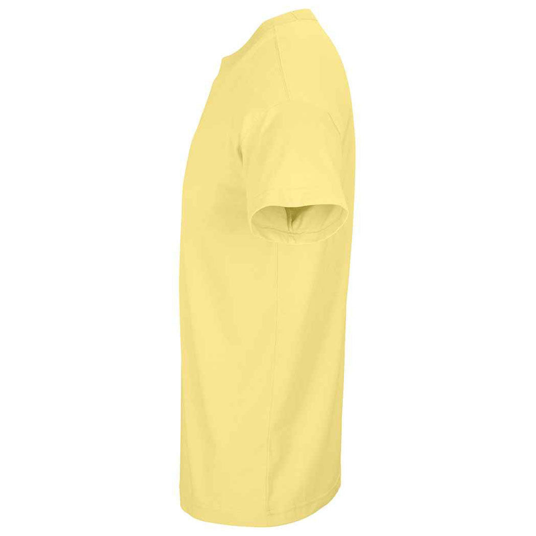 Light Yellow - Back - SOLS Mens Boxy Organic Oversized T-Shirt